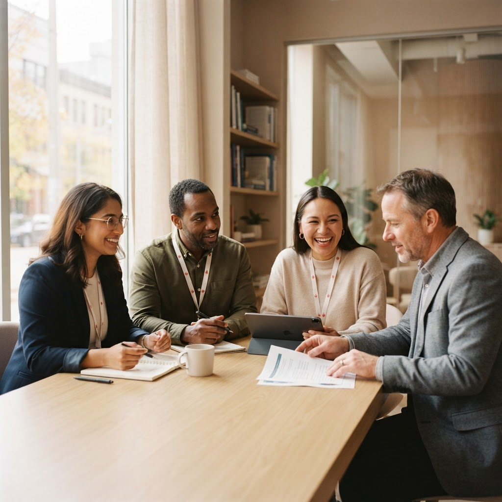 The RxNear team of licensed Canadian pharmacists collaborating
